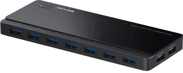 TPLINK UH720 - 7-Port-USB-3.0-Hub inkl. Netzteil - 2x Ladeports