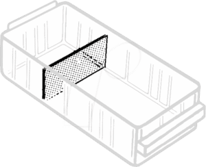 RAACO 103985 - ESD Trennwand 150-01 quer