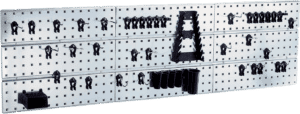 RAACO 109659 - Lochpaneel x 3  + 44 Clips