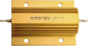 ARC HS100 2K2 J - Drahtwiderstand