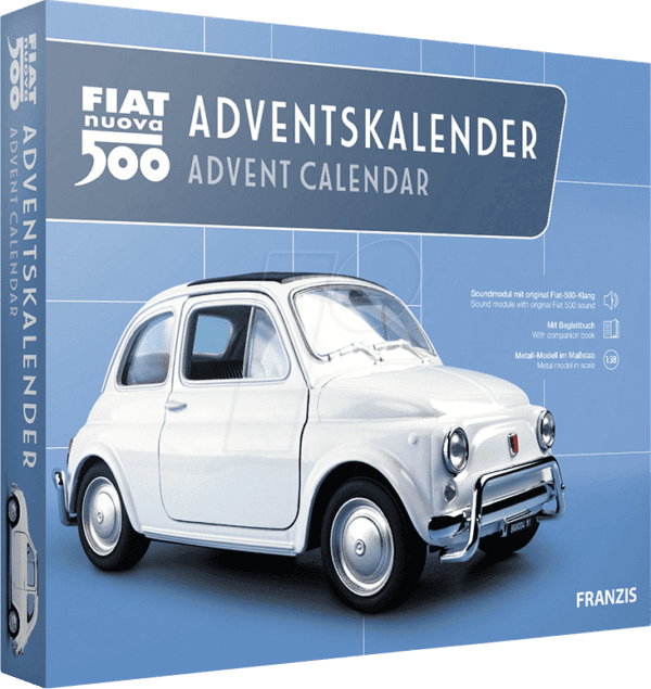ADV 67168-4 - Adventskalender - Fiat 500