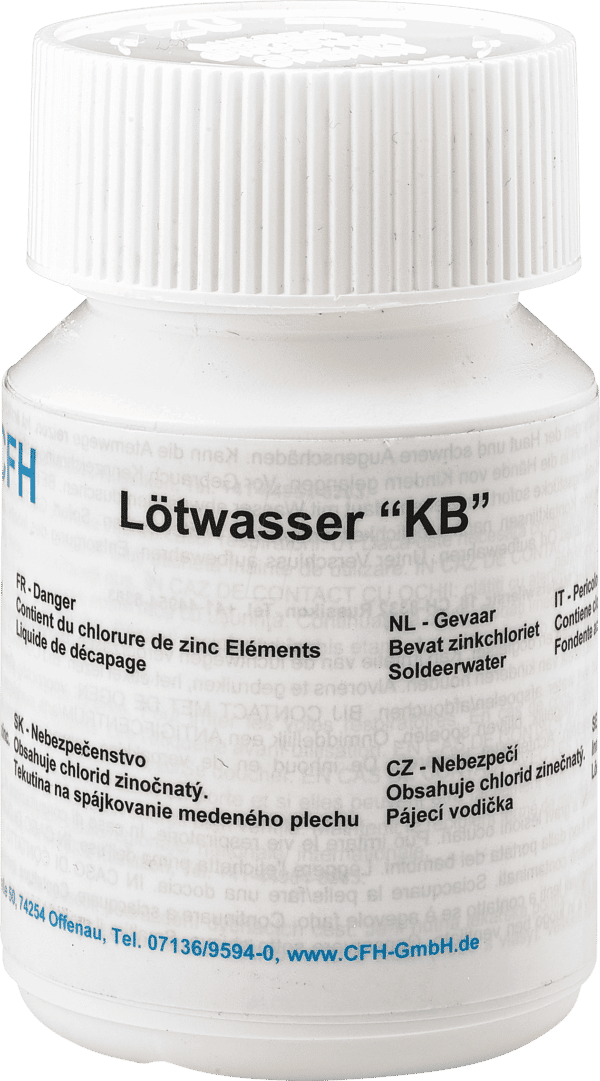 CFH 52368 - Lötwasser LWK 368 100 g Kupferblech