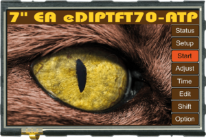 EA EDIP-TFT70ATP - Intelligentes TFT-Grafikdisplay 7