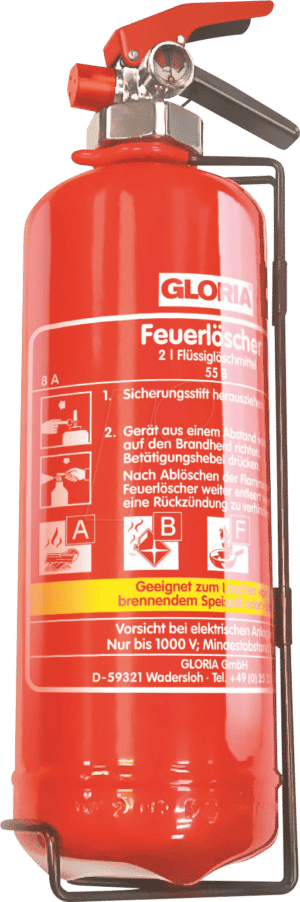 GLORIA FBDP2 - Feuerlöscher