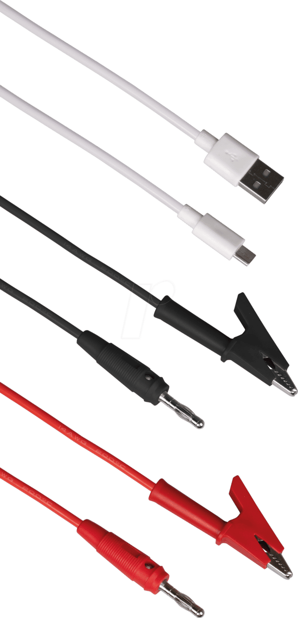 JOY-IT RD60 CAB - Ladekabel-Set für JOY-IT RD60XX Labornetzteile