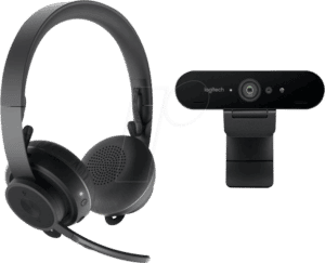 LOGITECH PPVCK - Logitech Zone Wireless + Brio 4K Webcam