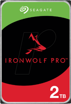 ST2000NT001 - 2TB Festplatte Seagate IronWolf Pro - NAS