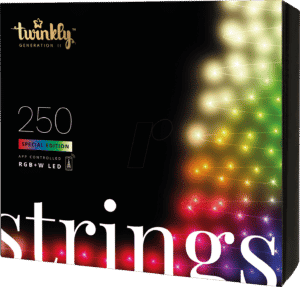 TWI1003ZZ - Smarte Lichterkette STRINGS 250x 5mm LED RGBW