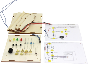 SOL-EXP 50600 - Elektronikbaukasten ''Pfiffiger Sensor-Reißzweckenschaltungen''