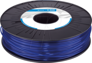 BASFU 0024 - PLA Filament - blau transparent - 2