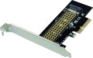 CON EMRICK05BS - PCIe x4 > 1x M.2 NVMe