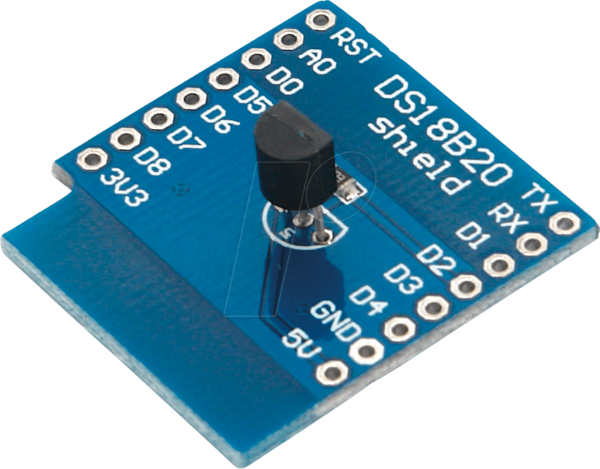 D1Z SENS DS18B20 - D1 Shield - Temperatursensor