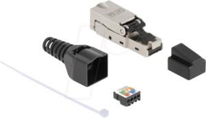 DELOCK 87061 - Keystone RJ45 Buchse > LSA Cat.6a