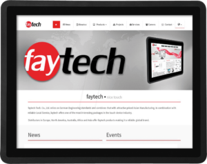 FAYTECH T15KOB - 38cm Touchmonitor