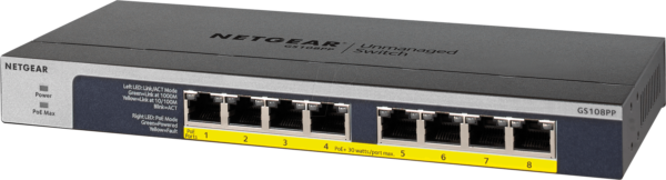 NETGEAR GS108PP - Switch