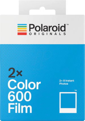 POLAROID 6012 - 600 Color Film Pack 2x8