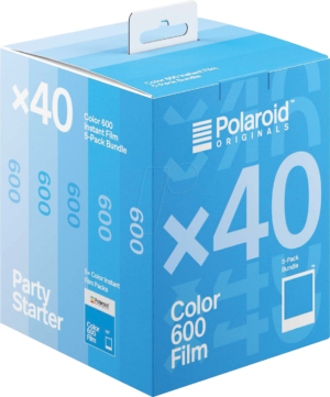 POLAROID 6013 - 600 Color Film Pack 40x