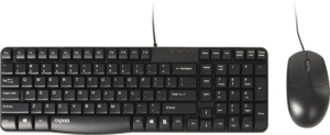 RAPOO NX1820 SW - Tastatur-/Maus-Kombination