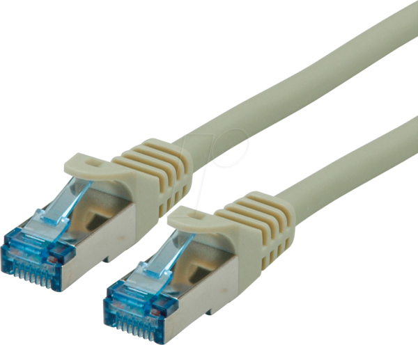 ROLINE 21152808 - Patchkabel Cat.6a S/FTP PiMF grau 15m