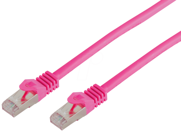 SHVP 75515-M - 5m Patchkabel - Cat.7-Rohkabel magenta