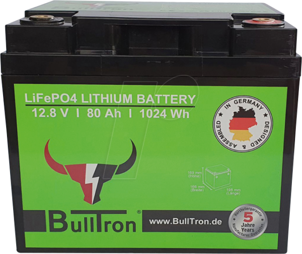 BULL 12.8-80 - Lithium-Akku