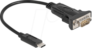 DELOCK 64125 - Adapter Kabel USB C auf RS232