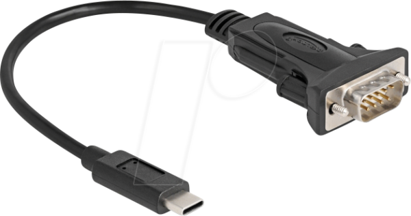 DELOCK 64125 - Adapter Kabel USB C auf RS232