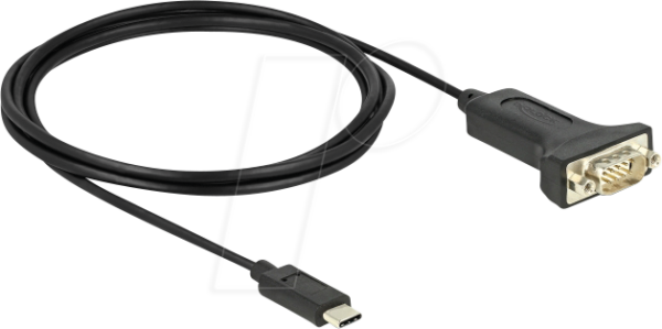 DELOCK 64196 - Adapter Kabel USB C auf RS232