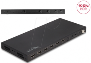 DELOCK 66454 - 4x2 HDMI Matrix Switch