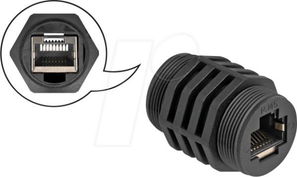 DELOCK 87255 - RJ45 Cat.6a Einbaumodul