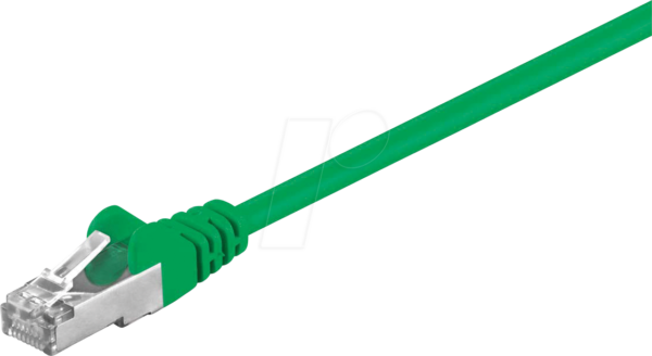 GOOBAY 50181 - Cat.5e F/UTP Patchkabel CCA grün 2