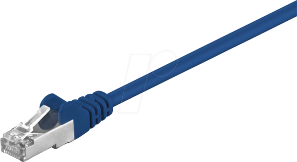GOOBAY 50864 - Cat.5e F/UTP Patchkabel CCA blau 30