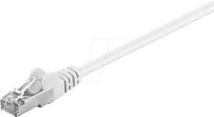 GOOBAY 95620 - Cat.5e F/UTP Patchkabel CCA weiss 25