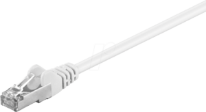 GOOBAY 95631 - Cat.5e SF/UTP Patchkabel CCA weiss 25 m
