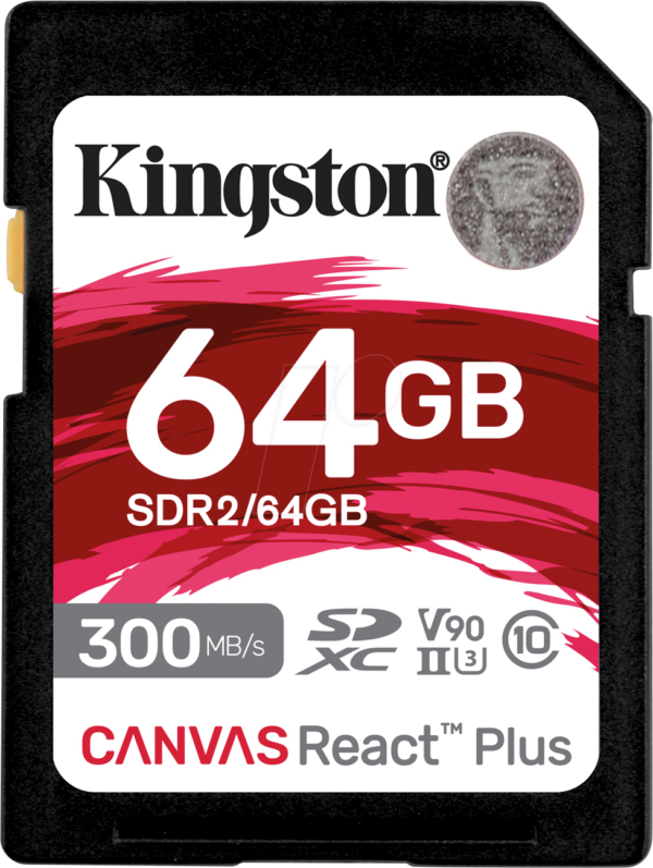 SDR2/64GB - SDXC-Speicherkarte 64GB