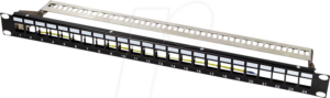 LOGILINK NK4058 - 19'' Patchpanel für 24 Keystone-Module