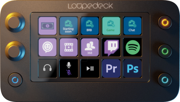 LOUPEDECK LIVE S - Controller für Grafik-/Videobearbeitung