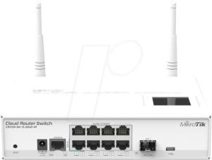 MTK CRS8G1S2HN - Cloud Router Switch 109-8G-1S-2HnD-IN  Atheros