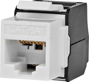 N CCGP89710BK - Keystone RJ45 Buchse > LSA Cat.6a