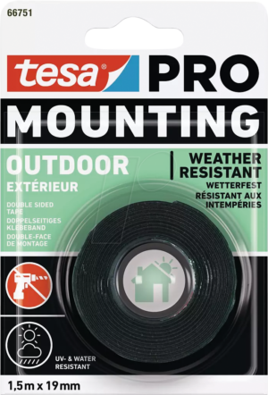 TESA 66751-0 - Montageband tesa PRO Outdoor