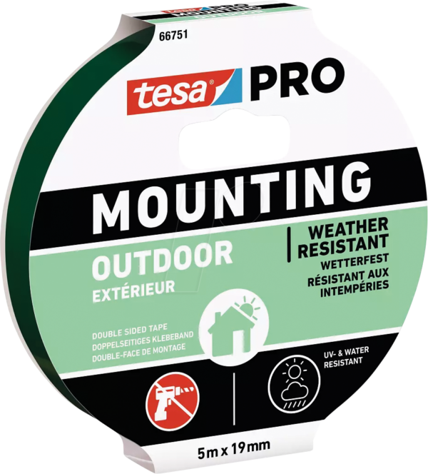 TESA 66751-1 - Montageband tesa PRO Outdoor
