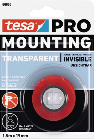 TESA 66965-0 - Montageband tesa PRO Transparent