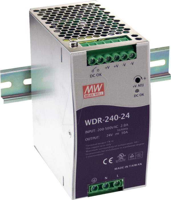 MW WDR-240-24 - Schaltnetzteil
