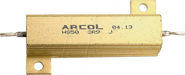 ARC HS50 3R9 F - Drahtwiderstand