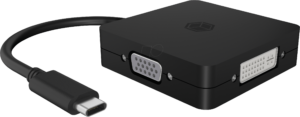 ICY IB-DK1104-C - Adapter USB C  > DP+HDMI+DVI+VGA