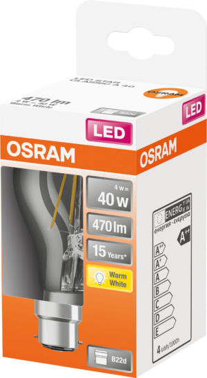 OSR 075435421 - LED-Lampe STAR B22d