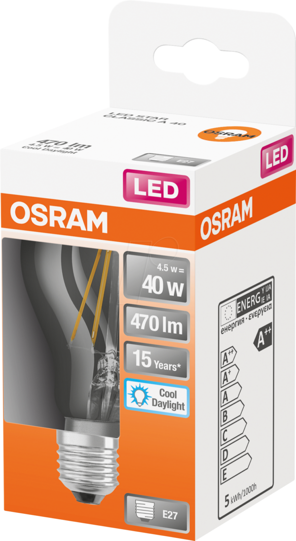 OSR 075466012 - LED-Lampe STAR E27
