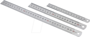 SIN 207909 - Stahllineal-Set 15/20/30 cm