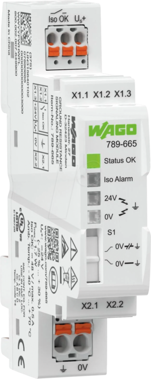 WAGO 789-665 - Erdwiderstand-Signalisierungsmodul