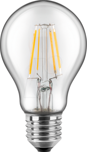 BLULAXA 47969 - LED Filament Lampe A60 E27 7W 810 lm WW